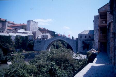 Mostar, histoire de frontière...
